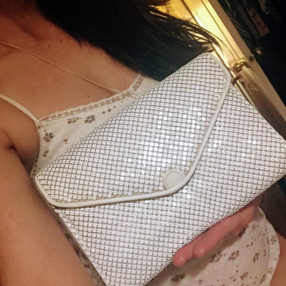 Whiting & Davis Handbags - Vintage clutch by “Whiting & Davis” NWT Dead stock